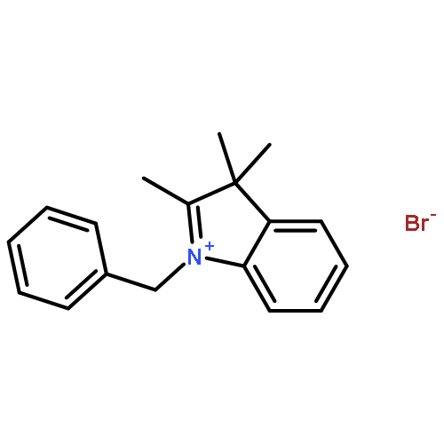 1-benzyl-2,3,3-trimethyl-3H-indol-1-ium bromide