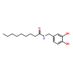 Nonanamide, N-[(3,4-dihydroxyphenyl)methyl]-