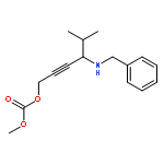 Carbonic acid, methyl 5-methyl-4-[(phenylmethyl)amino]-2-hexynyl ester