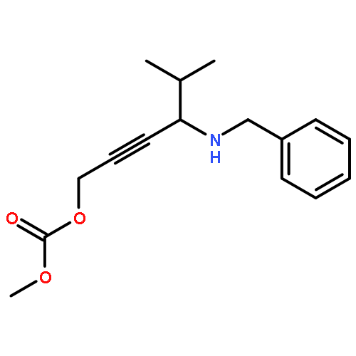 Carbonic acid, methyl 5-methyl-4-[(phenylmethyl)amino]-2-hexynyl ester