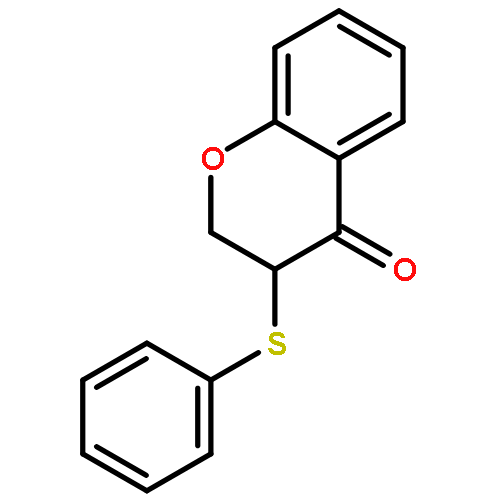 4H-1-Benzopyran-4-one, 2,3-dihydro-3-(phenylthio)-