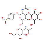 4-Nitrophenyl 2-Acetamido-6-O-(2-acetamido-2-deoxy-β-D-glucopyranosyl) -3-O-(β-D-galactopyranosyl)-2-deoxy-α-D-galactopyranoside