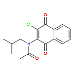 Acetamide,N-(3-chloro-1,4-dihydro-1,4-dioxo-2-naphthalenyl)-N-(2-methylpropyl)-