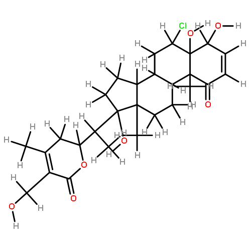 6alpha-chloro-5beta,17alpha-dihydroxywithaferin A