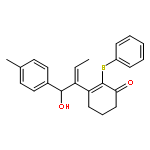 2-Cyclohexen-1-one,3-[1-[hydroxy(4-methylphenyl)methyl]-1-propenyl]-2-(phenylthio)-