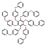 Benzene, hexakis(4-phenoxyphenoxy)-