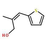 2-Propen-1-ol, 2-methyl-3-(2-thienyl)-, (E)-