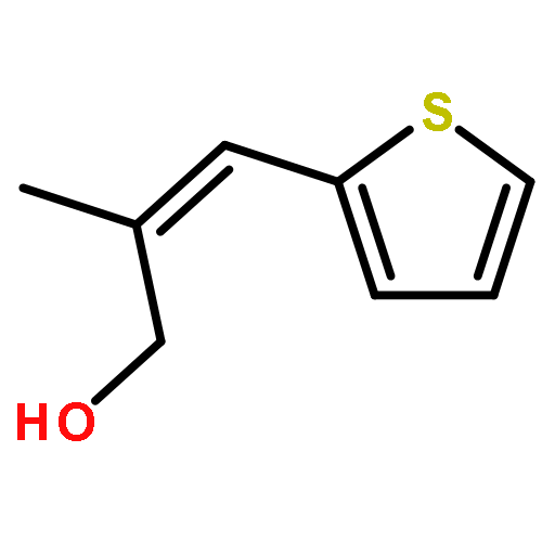 2-Propen-1-ol, 2-methyl-3-(2-thienyl)-, (E)-