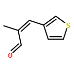 2-Propenal, 2-methyl-3-(3-thienyl)-, (E)-