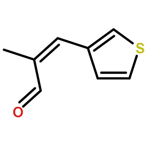 2-Propenal, 2-methyl-3-(3-thienyl)-, (E)-