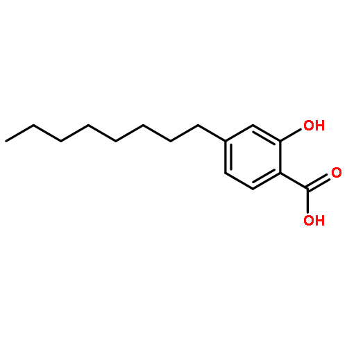 Benzoic acid, 2-hydroxy-4-octyl-