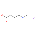 Butanoic acid, 4-(dimethylamino)-, potassium salt