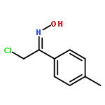 Ethanone, 2-chloro-1-(4-methylphenyl)-, oxime