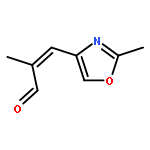 (E)-2-Methyl-3-(2-methyloxazol-4-yl)acrylaldehyde