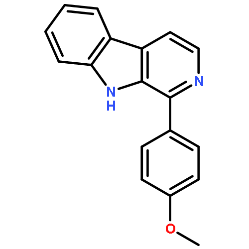 9H-Pyrido[3,4-b]indole, 1-(4-methoxyphenyl)-