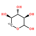 D-Xylose-5-13C (9CI)