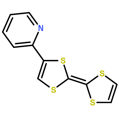 Pyridine, 2-[2-(1,3-dithiol-2-ylidene)-1,3-dithiol-4-yl]-