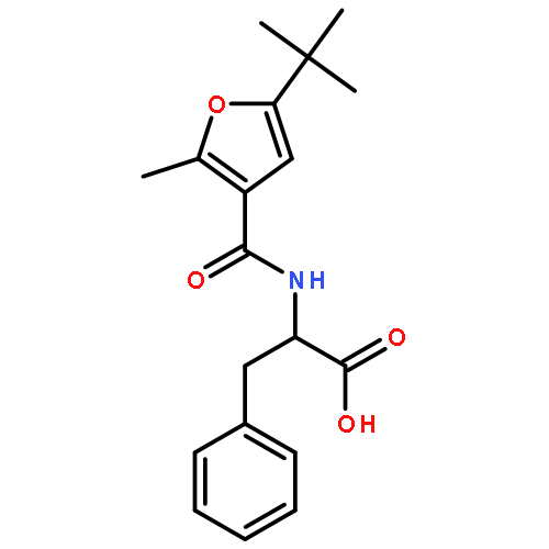 2-[(5-tert-Butyl-2-methyl-furan-3-carbonyl)-amino]-3-phenyl-propionic acid