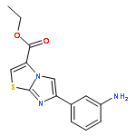 ETHYL 6-(3-AMINOPHENYL)IMIDAZO[2,1-B][1,3]THIAZOLE-3-CARBOXYLATE