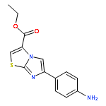 ETHYL 6-(4-AMINOPHENYL)IMIDAZO[2,1-B][1,3]THIAZOLE-3-CARBOXYLATE