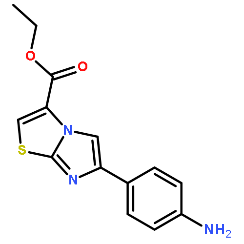 ETHYL 6-(4-AMINOPHENYL)IMIDAZO[2,1-B][1,3]THIAZOLE-3-CARBOXYLATE