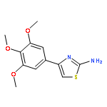 2-Thiazolamine, 4-(3,4,5-trimethoxyphenyl)-