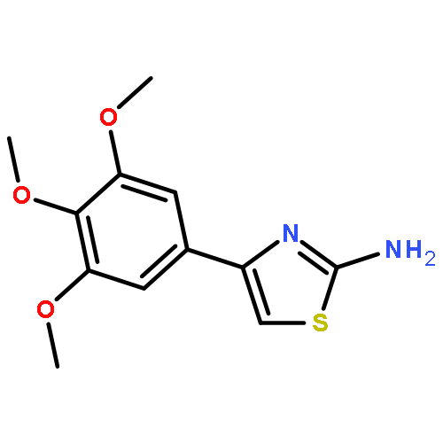 2-Thiazolamine, 4-(3,4,5-trimethoxyphenyl)-