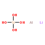 Eucryptite (AlLi(SiO<sub>4</sub>))