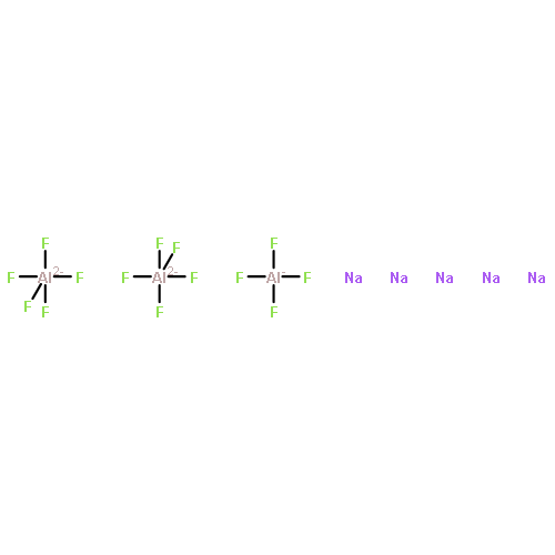 PENTASODIUM;PENTAFLUOROALUMINUM(2-);TETRAFLUOROALUMANUIDE