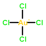 Aurate(1-),tetrachloro-, hydrogen, tetrahydrate, (SP-4-1)- (9CI)