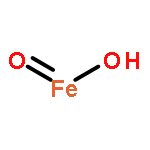 Goethite (Fe(OH)O)