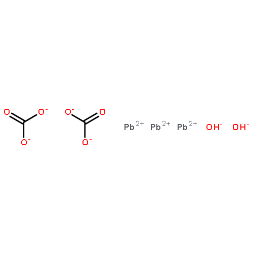 Hydrocerussite(Pb3(CO3)2(OH)2)