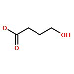 Butanoic acid,hydroxy-, ion(1-)