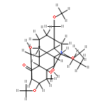 (16S)-20-Aethyl-1alpha,7,8-trihydroxy-6beta,16-dimethoxy-4-methoxymethyl-aconitan-14-on