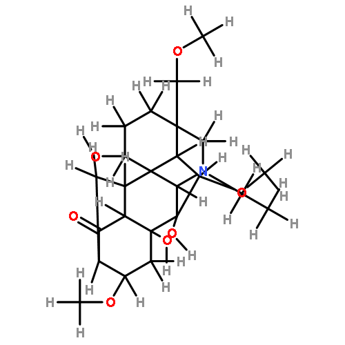 (16S)-20-Aethyl-1alpha,7,8-trihydroxy-6beta,16-dimethoxy-4-methoxymethyl-aconitan-14-on