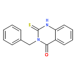 4(1H)-Quinazolinone,2,3-dihydro-3-(phenylmethyl)-2-thioxo-