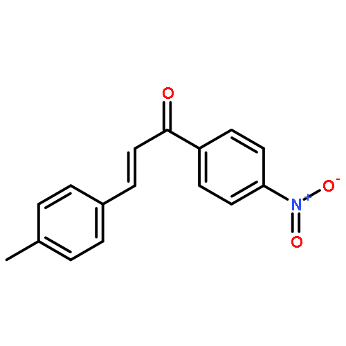 2-Propen-1-one, 3-(4-methylphenyl)-1-(4-nitrophenyl)-