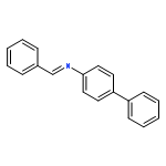 N-[(E)-phenylmethylidene]biphenyl-4-amine