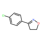 Isoxazole, 3-(4-chlorophenyl)-4,5-dihydro-