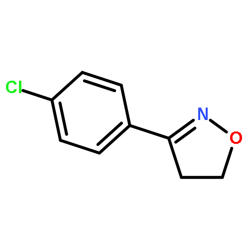 Isoxazole, 3-(4-chlorophenyl)-4,5-dihydro-