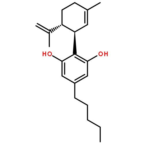 1,3-Benzenediol,2-[(1R,6R)-3-methyl-6-(1-methylethenyl)-2-cyclohexen-1-yl]-5-pentyl-