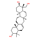 1H-Cyclohepta[1,2-a:5,4-a']dinaphthalene-3,11-diol,2,3,4,4a,5,6,6a,7,9,9a,10,11,12,13,13a,13b,14,15,15a,15b-eicosahydro-4-(hydroxymethyl)-4,6a,10,10,13a,15b-hexamethyl-,(3R,4S,4aR,6aS,9aR,11R,13aR,13bS,15aS,15bR)-