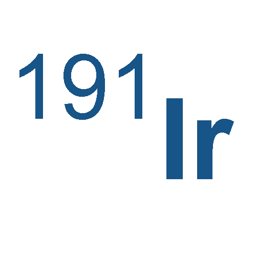 Iridium, isotope ofmass 191