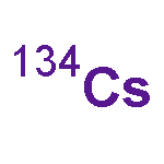 Cesium, isotope of mass134