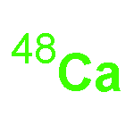 Calcium, isotope ofmass 48