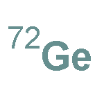 Germanium, isotope ofmass 72