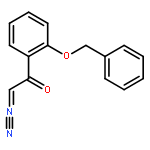 o-benzyloxy-ω-diazo-acetophenone