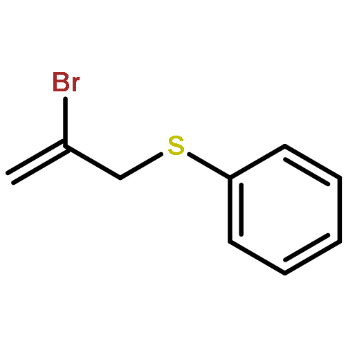 Benzene, [(2-bromo-2-propenyl)thio]-