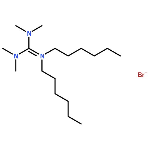 1-Hexanaminium, N-[bis(dimethylamino)methylene]-N-hexyl-, bromide