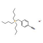 Tributyl-[(4-cyanophenyl)methyl]phosphanium;bromide